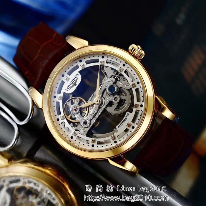 LONGINES浪琴 高級定制 全自動機械 男士腕表 WSS0246